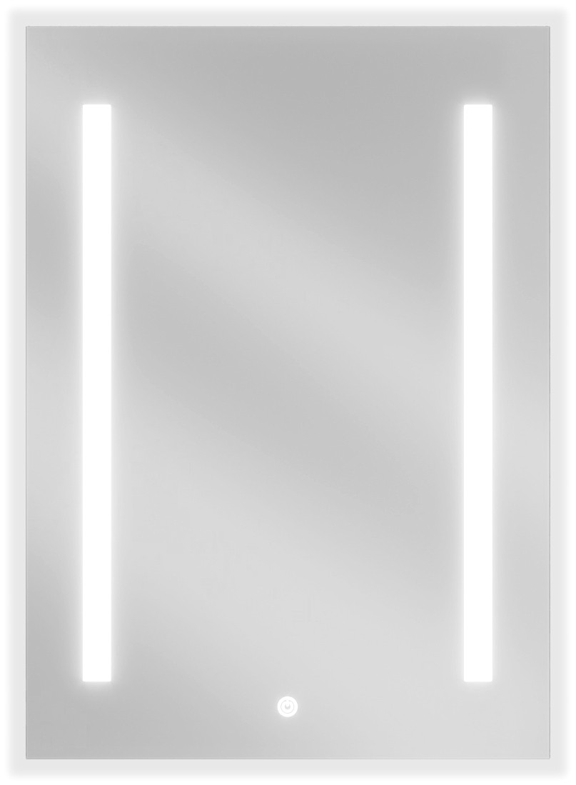 Mexen Remi megvilágított fürdőszobai tükör 50 x 70 cm, LED 6000K, anti-pára - 9804-050-070-611-00