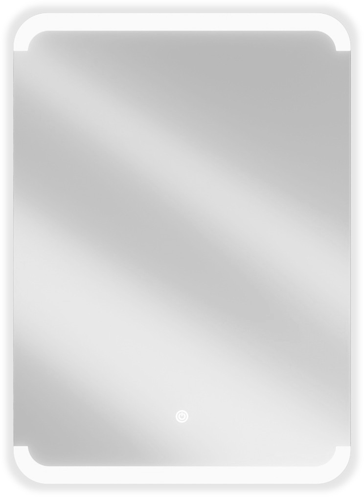 Mexen Nida megvilágított fürdőszobai tükör 50 x 70 cm, LED 6000K, anti-pára - 9806-050-070-611-00