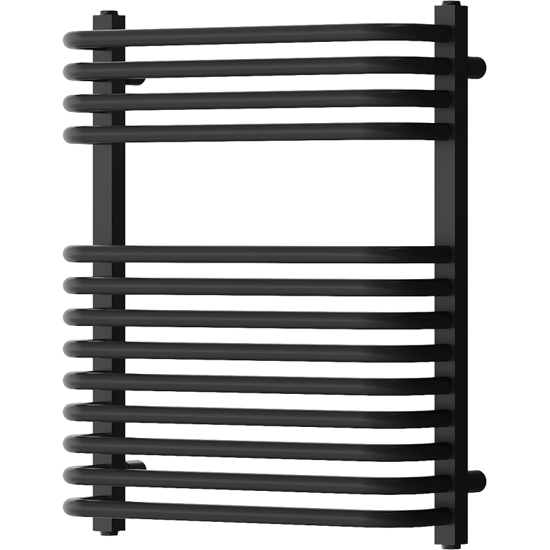 Mexen Apollo fürdőszobai radiátor 660 x 550 mm, 386 W, fekete - W117-0660-550-00-70