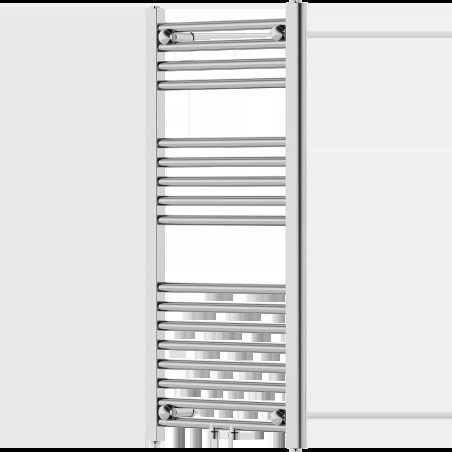 Mexen Mars fürdőszobai radiátor 900 x 400 mm, 244 W, króm - W110-0900-400-00-01