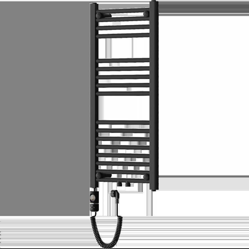 Mexen Mars elektromos fűtőtest 900 x 400 mm, 300 W, fekete - W110-0900-400-2300-70