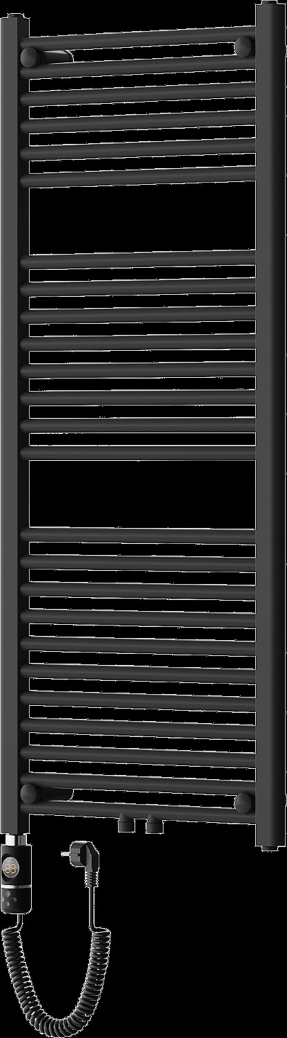 Mexen Mars elektromos radiátor 1200 x 500 mm, 600 W, fekete - W110-1200-500-2600-70