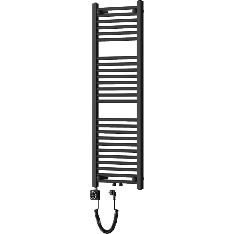 Mexen Mars elektromos radiátor 1200 x 400 mm, 400 W, fekete - W110-1200-400-6400-70