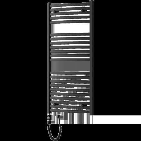 Mexen Helios elektromos fűtőtest 1200 x 600 mm, 900 W, fekete - W103-1200-600-2900-70