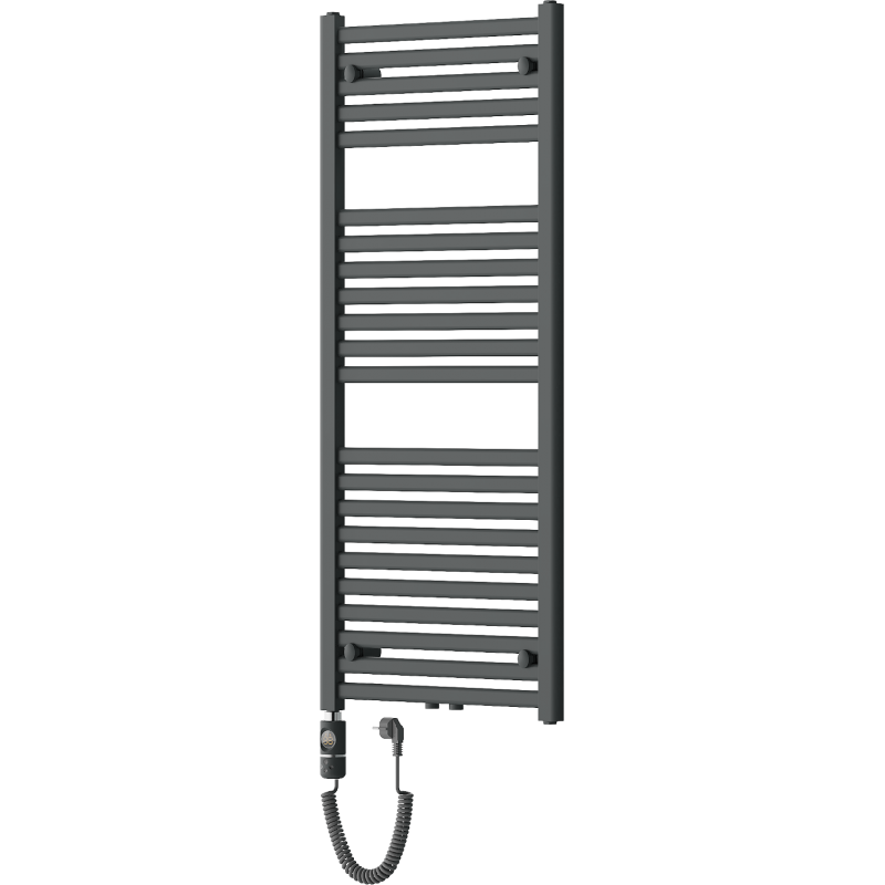 Mexen Hades elektromos radiátor 1200 x 500 mm, 600 W, fekete - W104-1200-500-2600-70