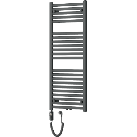 Mexen Hades elektromos radiátor 1200 x 500 mm, 600 W, fekete - W104-1200-500-2600-70