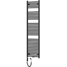 Mexen Hades elektromos radiátor 1800 x 500 mm, 900 W, fekete - W104-1800-500-2900-70