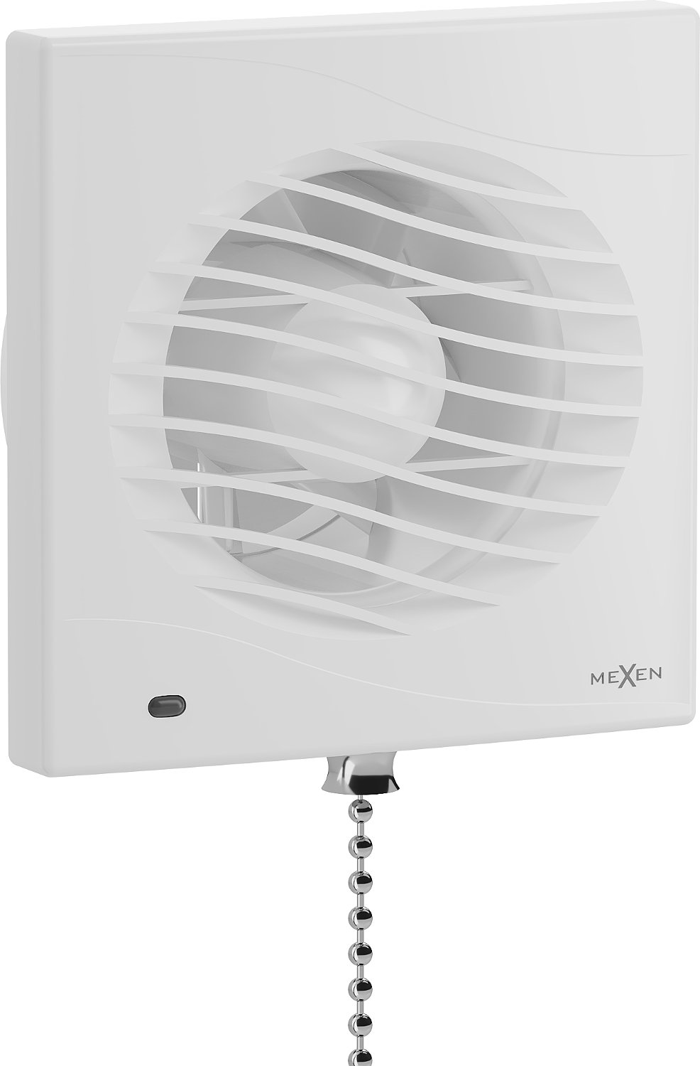 Mexen DXS 100 fürdőszobai ventilátor, húzókapcsolóval, fehér - W9603-100K-00