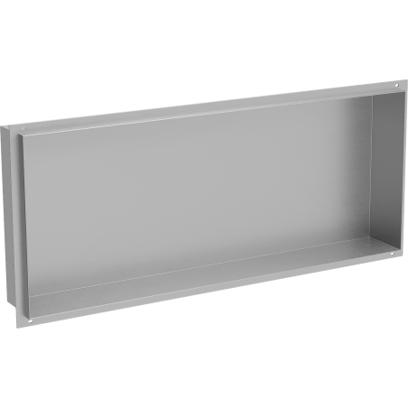 Mexen X-Wall-NR perem nélküli falba süllyesztett polc 75 x 30 cm, inox - 1911753010